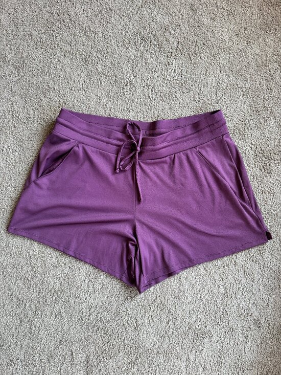 all in motion Pants - Women’s Athletic All in Motion Shorts L Burgundy/Purple